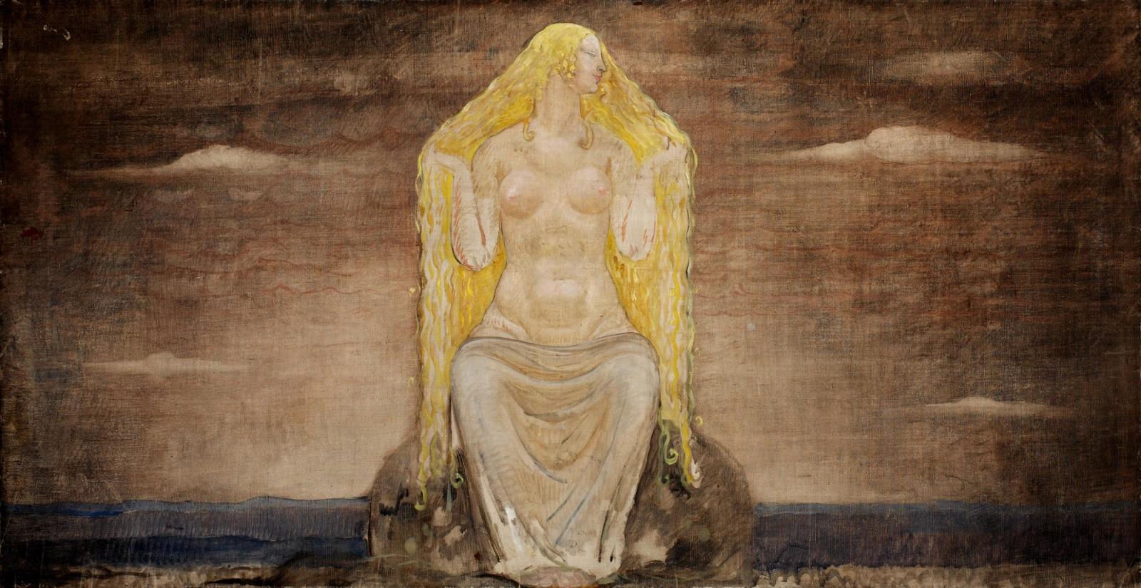 FRUKTBARHETSGUDINNEN: «Freja» (1905) av John Bauer (1882–1918).