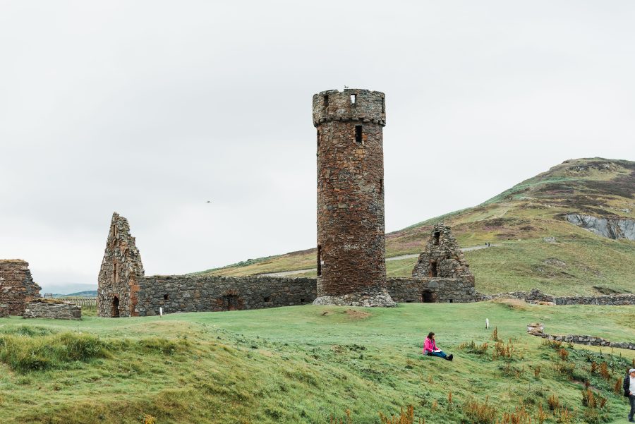 Peel Castle.<br />
Foto: Manx National Heritage